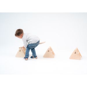 Balance constructor Large Set, Natural Wood