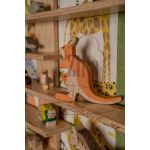 Toy shelf, close-up, with kangaroo