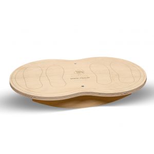 Balance board with adjustable tilt
