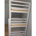Triple bunk bed - from the end