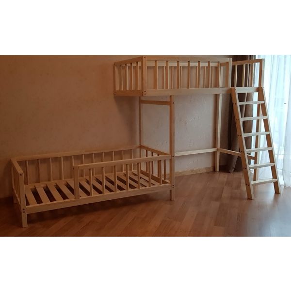 Lacquered bunk bed Overview